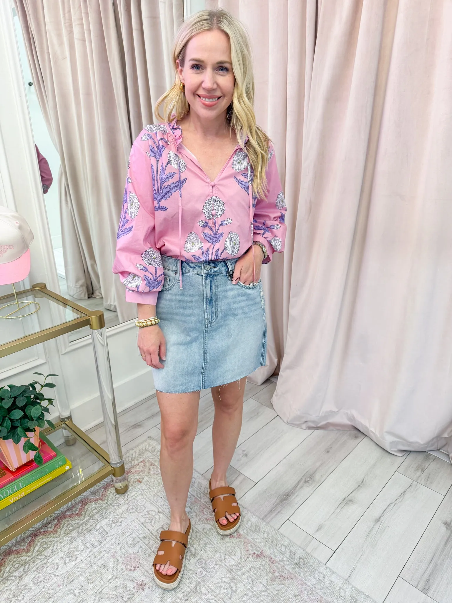 Coraline Floral Blouse sold by Mimosa