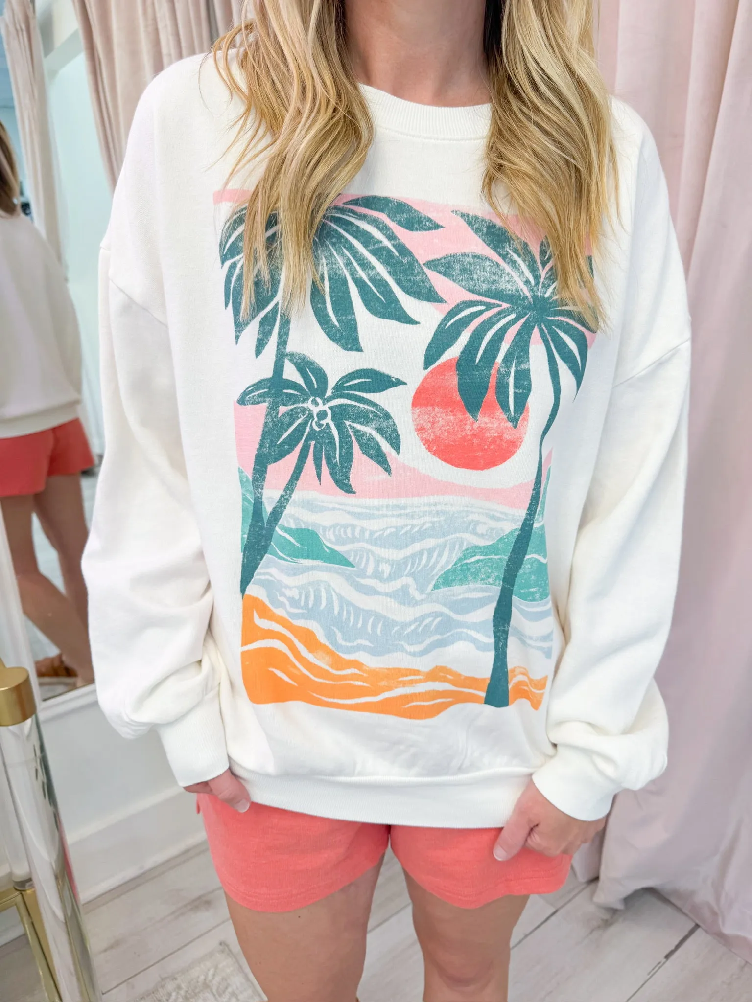 ZS High Tide Sunday Sweatshirt sold by Mimosa product image thumbnail 2