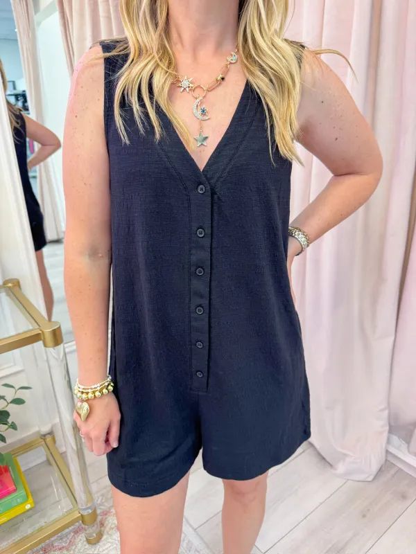 ZS Solace Textured Romper sold by Mimosa