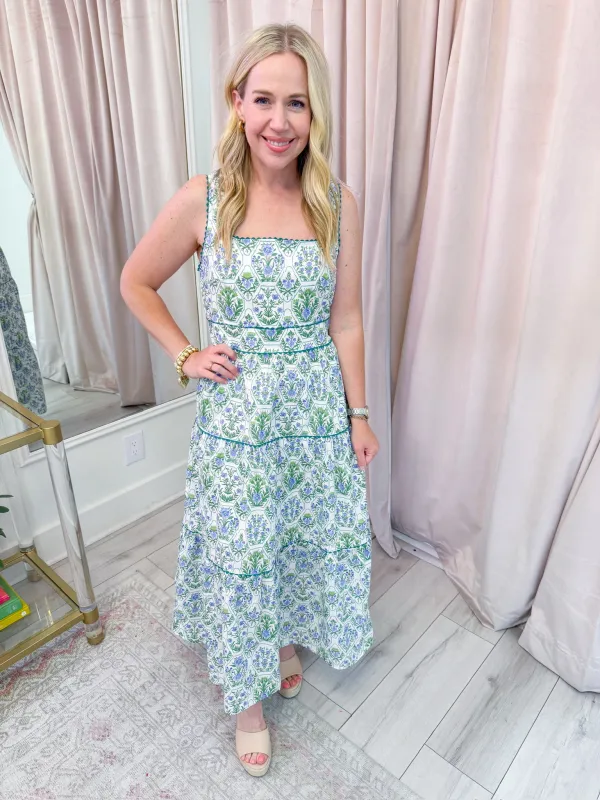 Floral Fields Maxi Dress sold by Mimosa