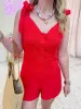 Carra Linen Romper sold by Mimosa