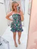 Judie Strapless Floral Romper sold by Mimosa