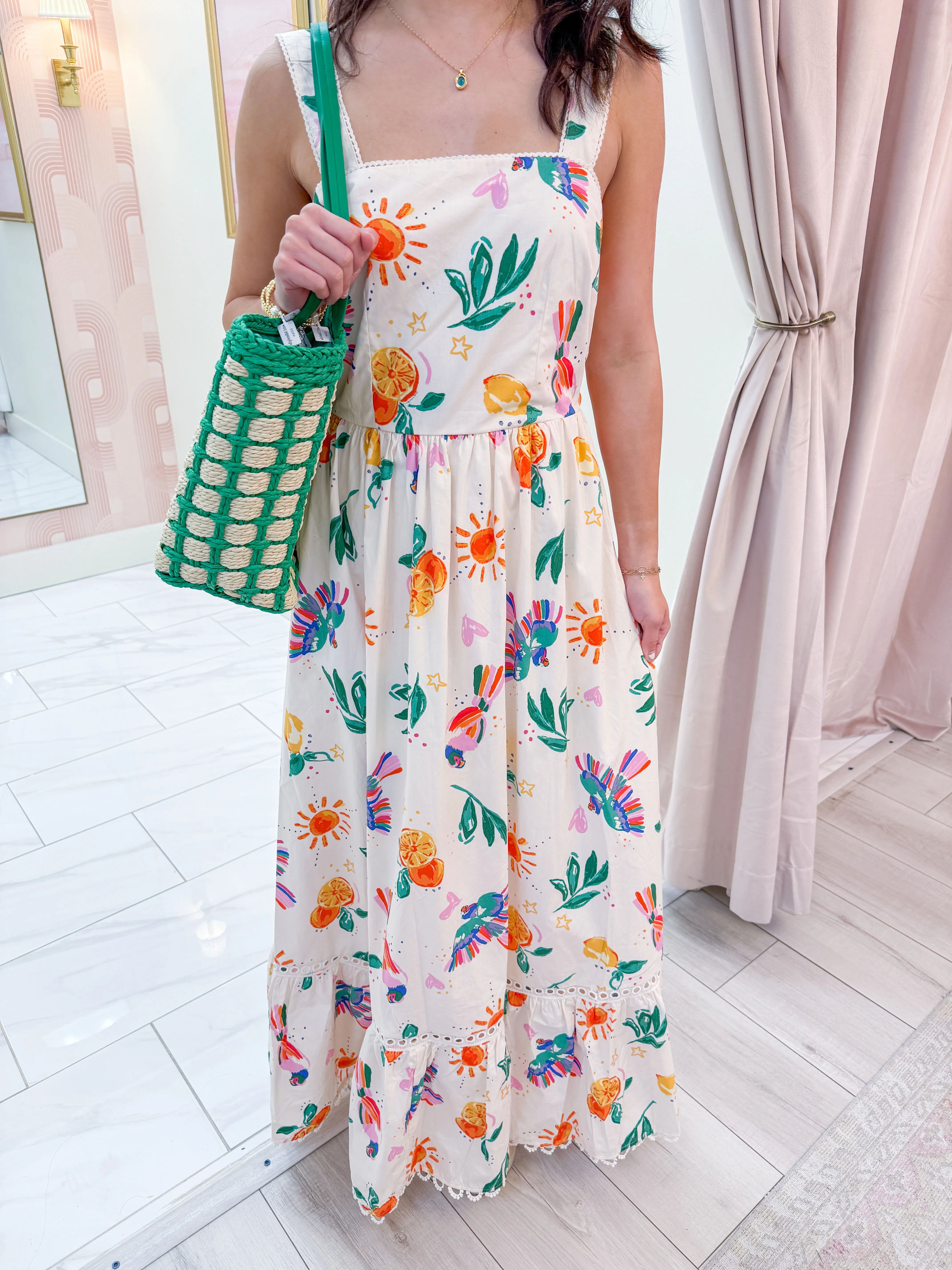 Citrus Sunrise Maxi Dress sold by Mimosa product image thumbnail 3