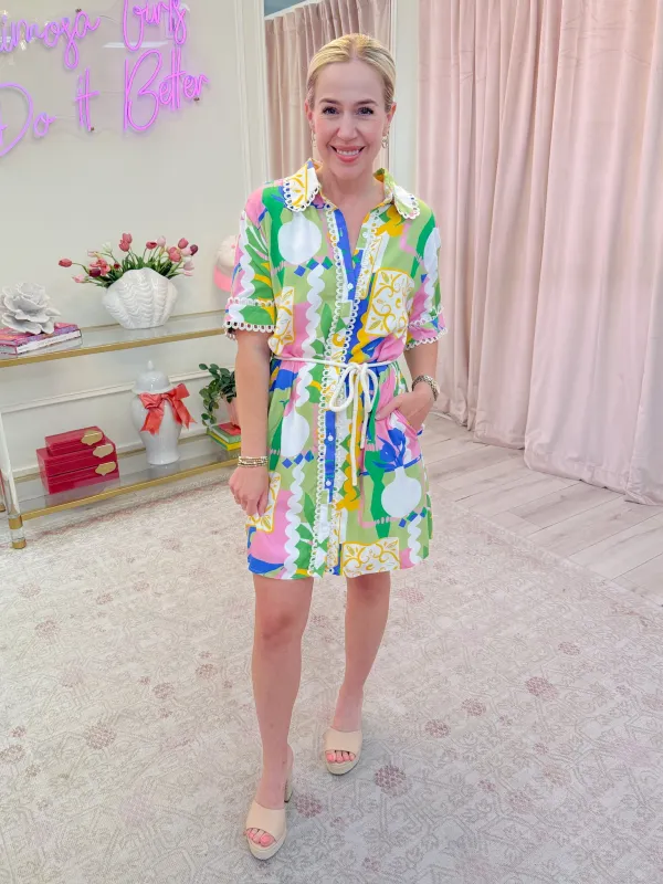 Let's Sail Away Mini Dress sold by Mimosa