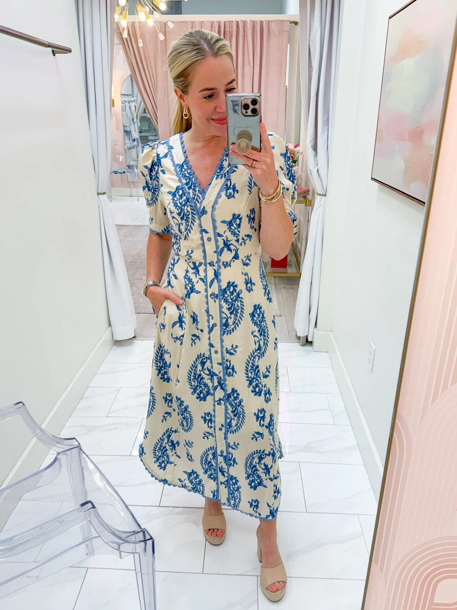 A Santorni Night Maxi Dress sold by Mimosa product image thumbnail 2