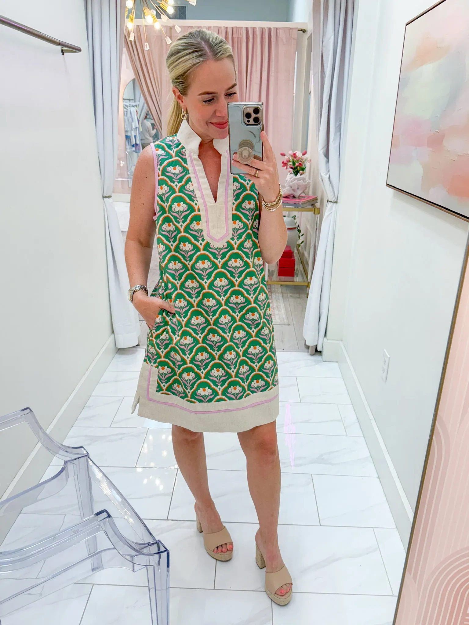 Royal Arch Garden Mini Dress sold by Mimosa product image thumbnail 2