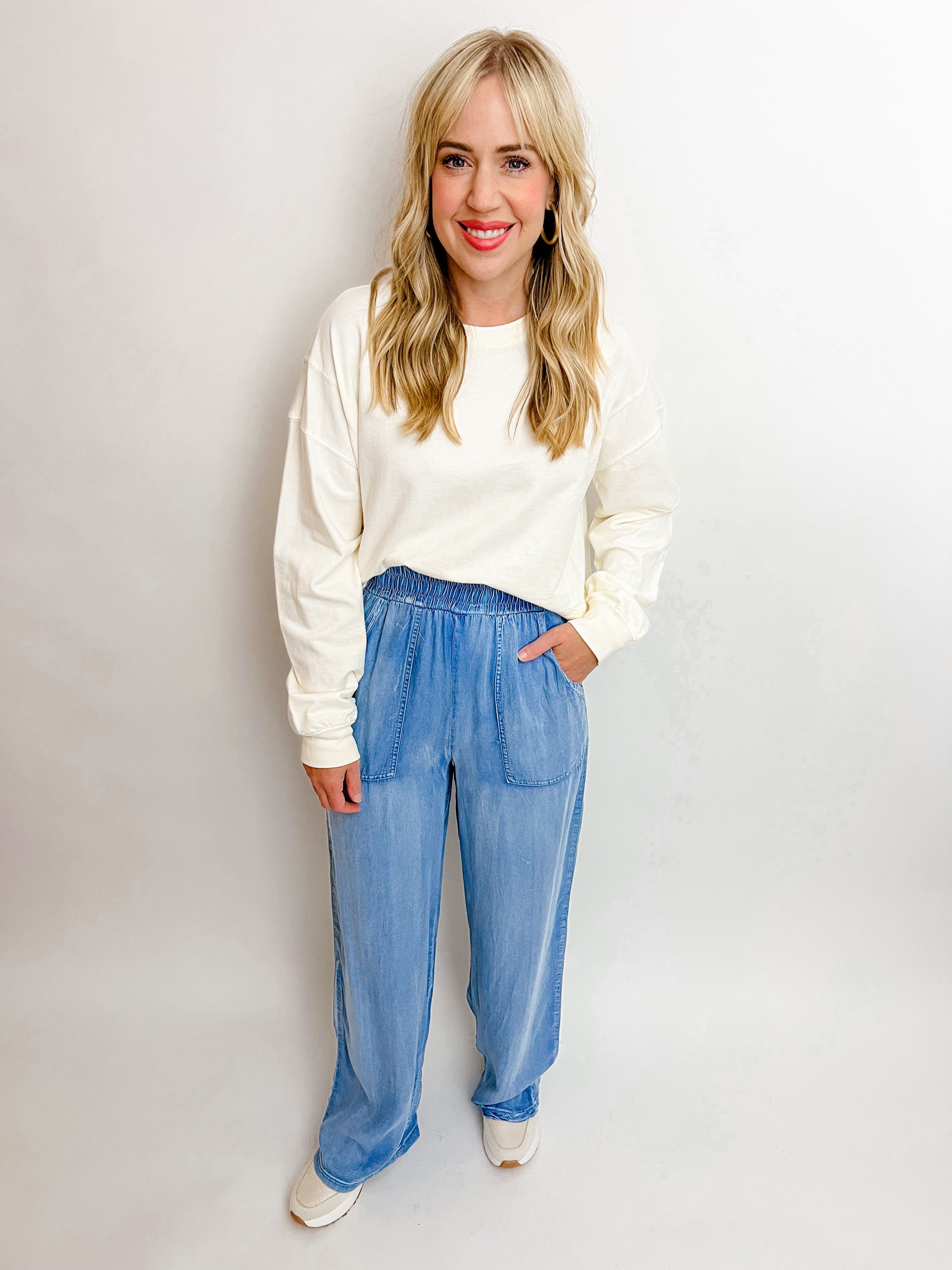 Daytime Crop Pullover sold by Mimosa product image thumbnail 2