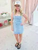Corset Mini Dress Misty Morning sold by Mimosa