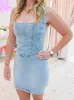 Corset Mini Dress Misty Morning sold by Mimosa