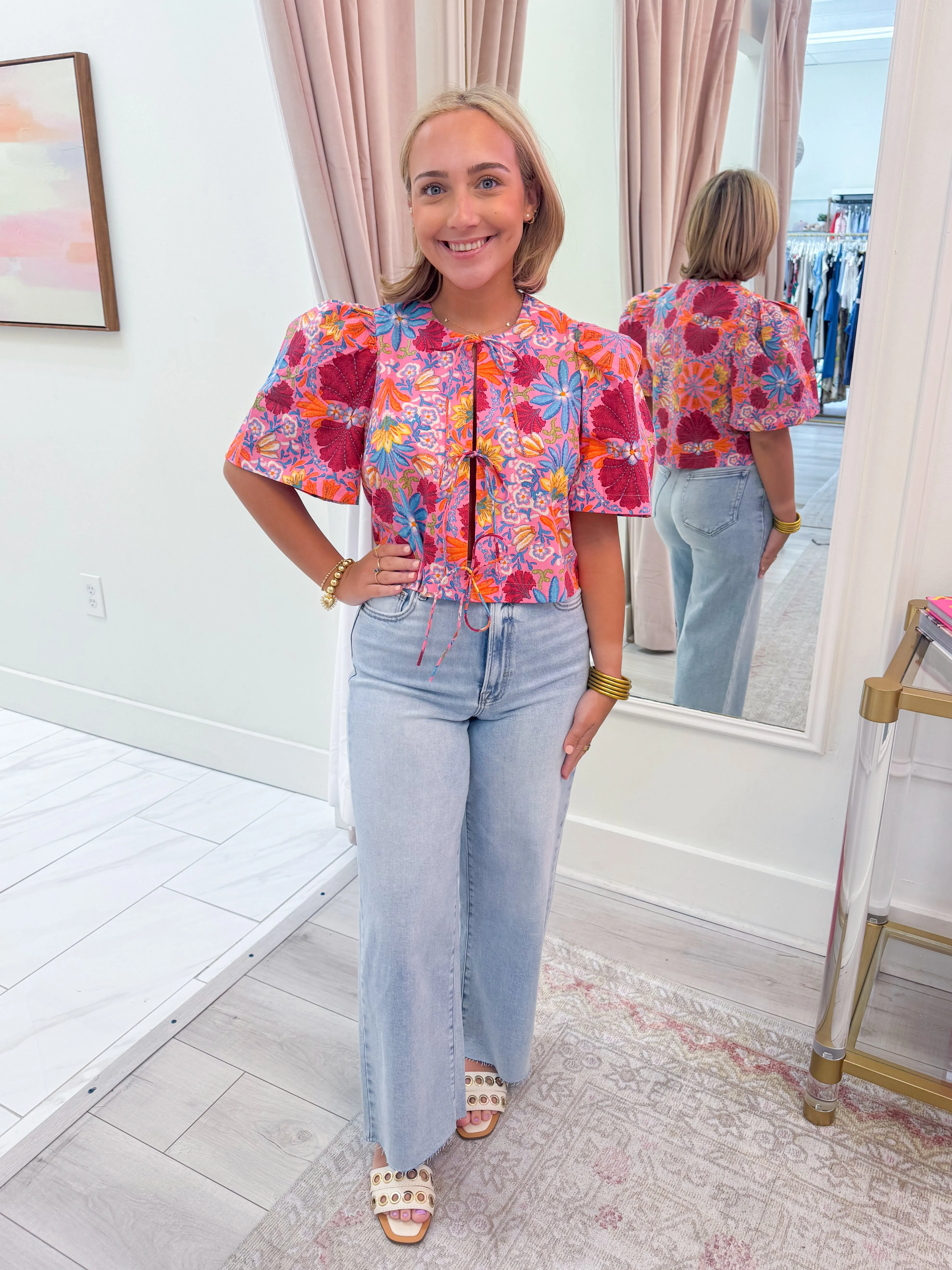 Dana Floral Top sold by Mimosa product image thumbnail 2