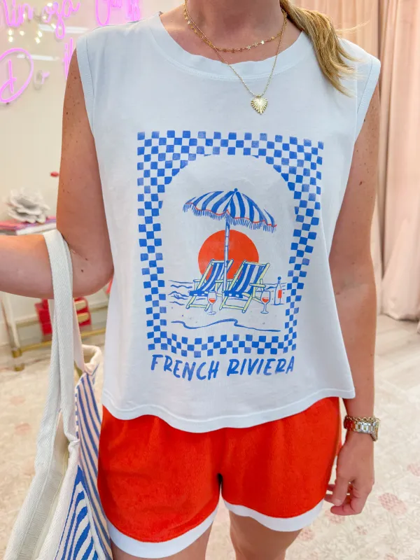 ZS St. Tropez La Mer Tank sold by Mimosa