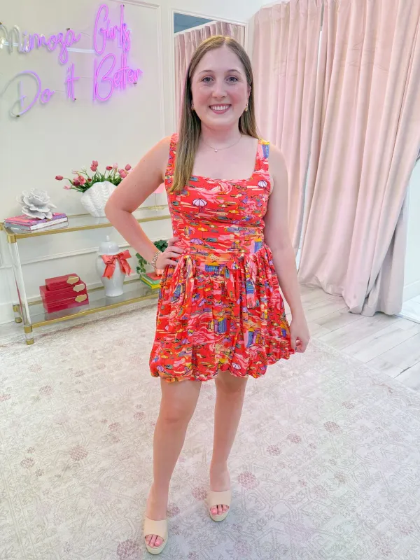 Positano Bubble Dress sold by Mimosa