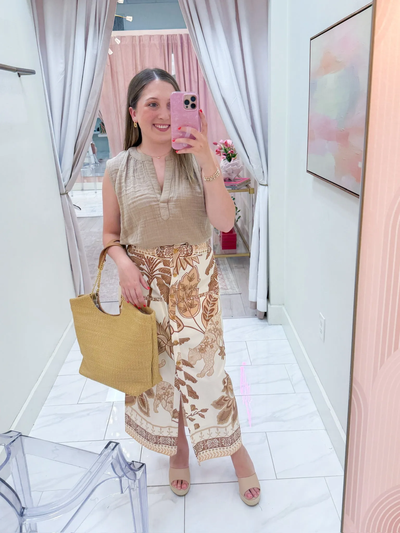 Cairo Skirt Jungle Dazzle sold by Mimosa product image thumbnail 3