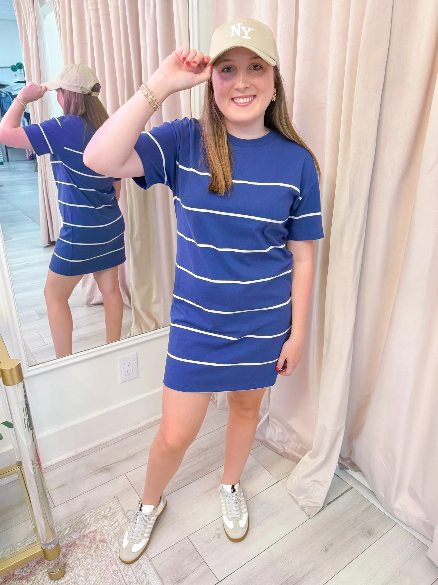 ZS Sway Striped Mini Dress sold by Mimosa product image thumbnail 3