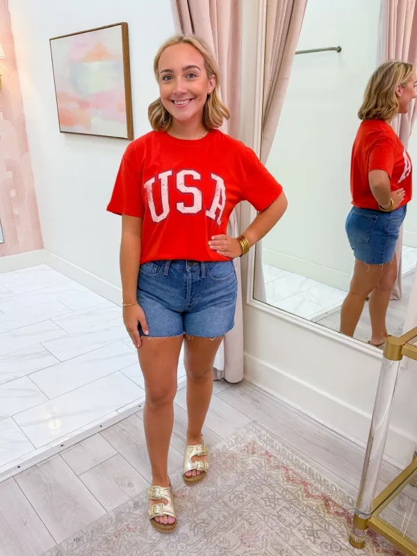 ZS USA Boyfriend Tee sold by Mimosa