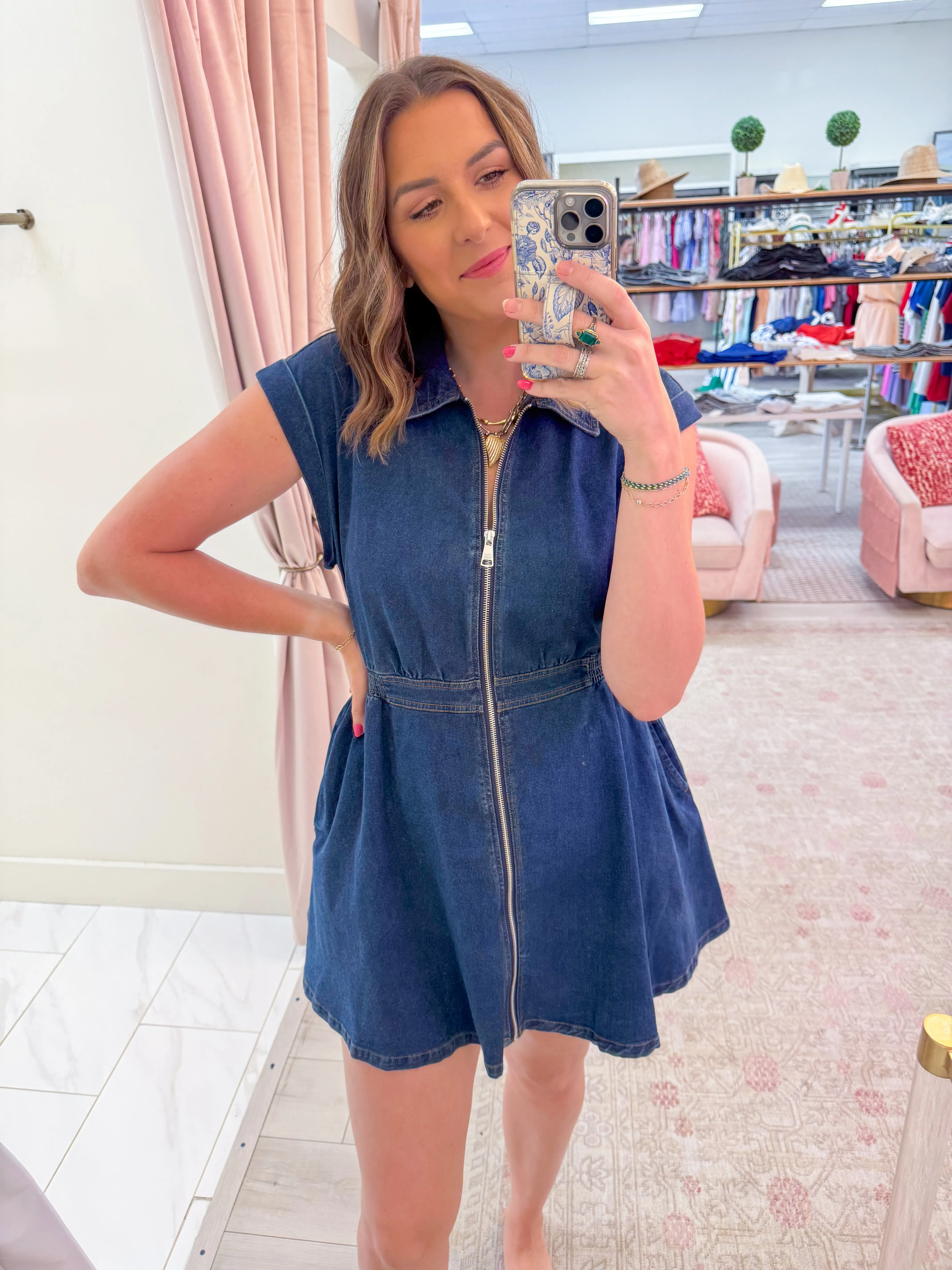 Tucker Denim Dress sold by Mimosa product image thumbnail 3