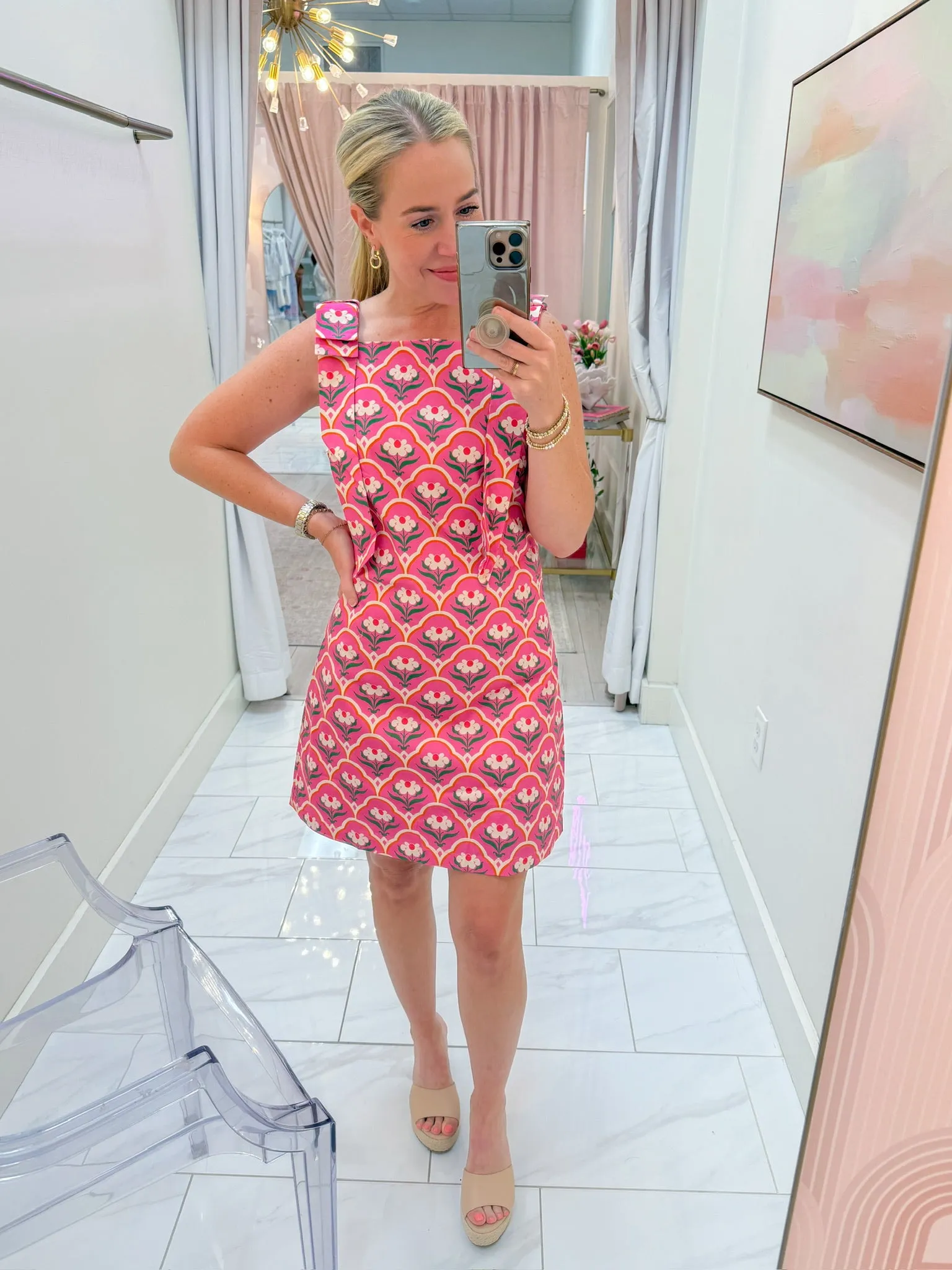 Pretty Blossom Arch Mini Dress sold by Mimosa product image thumbnail 5