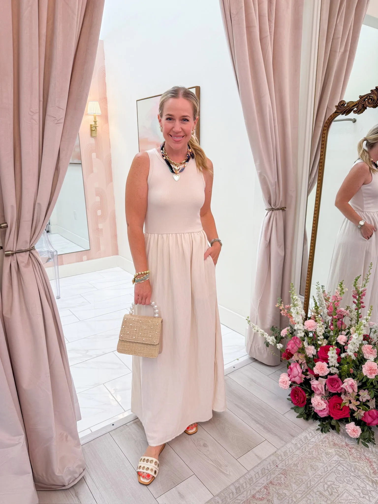 ZS Charlotte Midi Dress sold by Mimosa