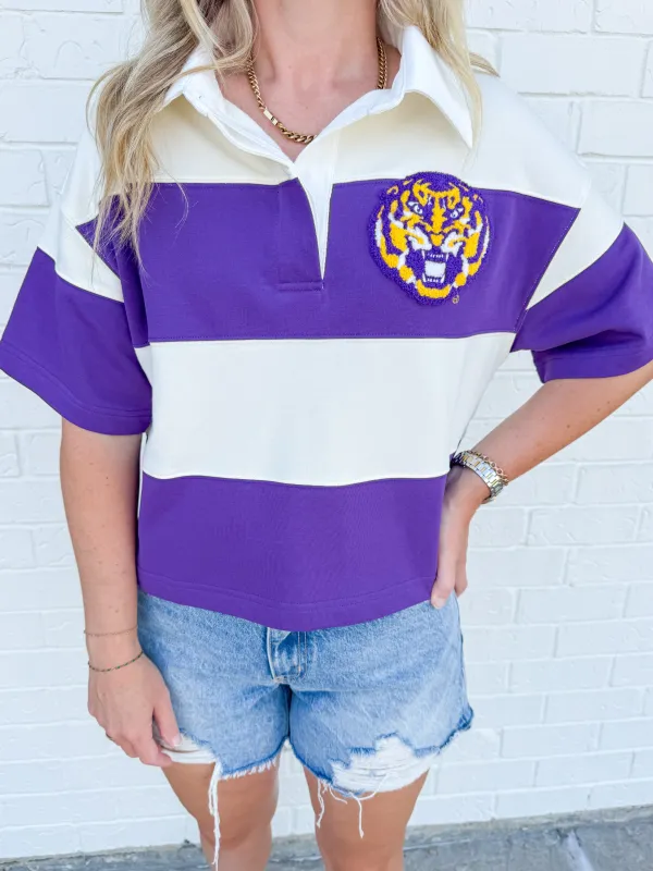 The Tigers Short Sleeve Rugby Top sold by Mimosa