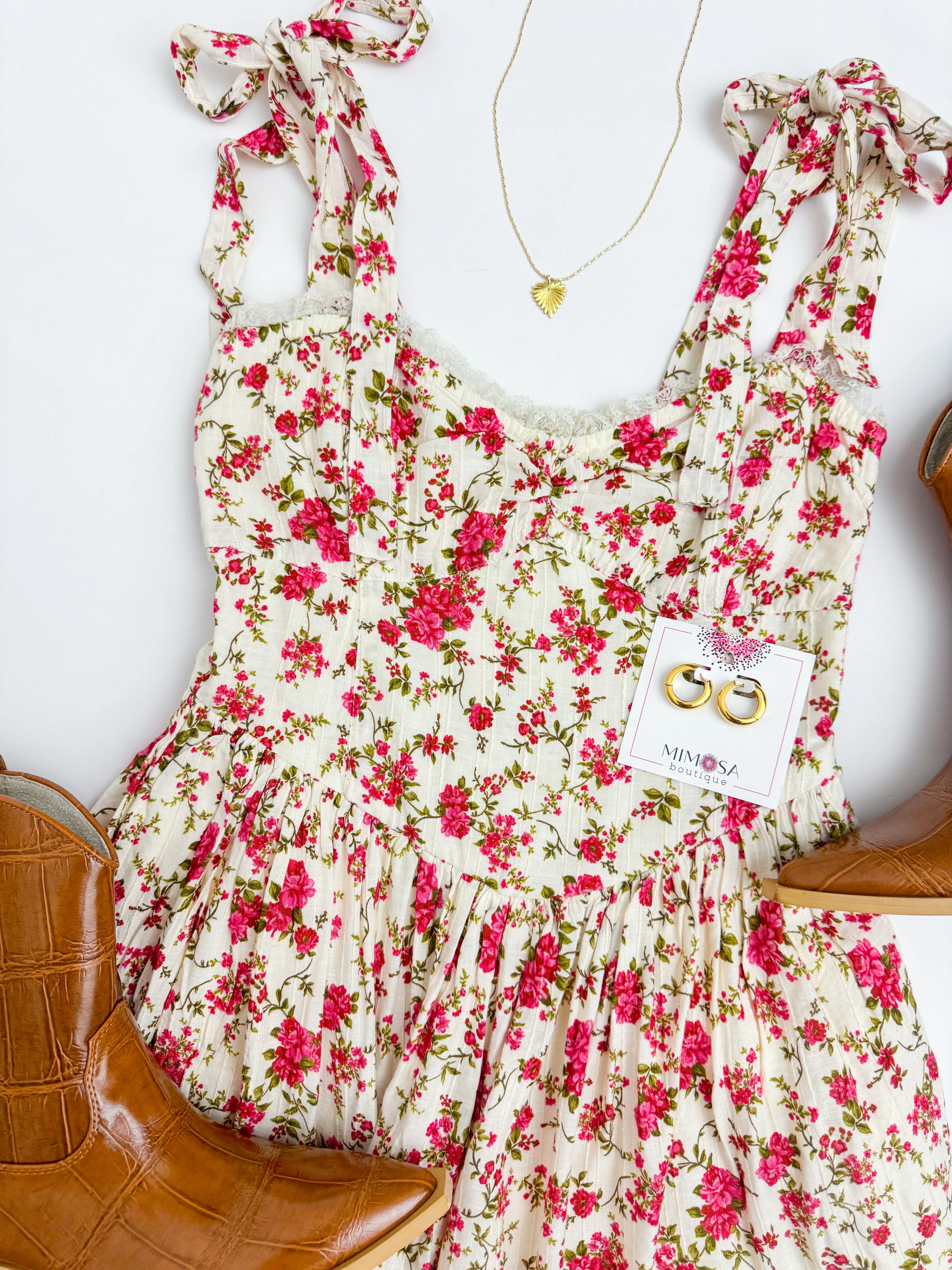 Regal Romper Southern Roses sold by Mimosa product image thumbnail 2