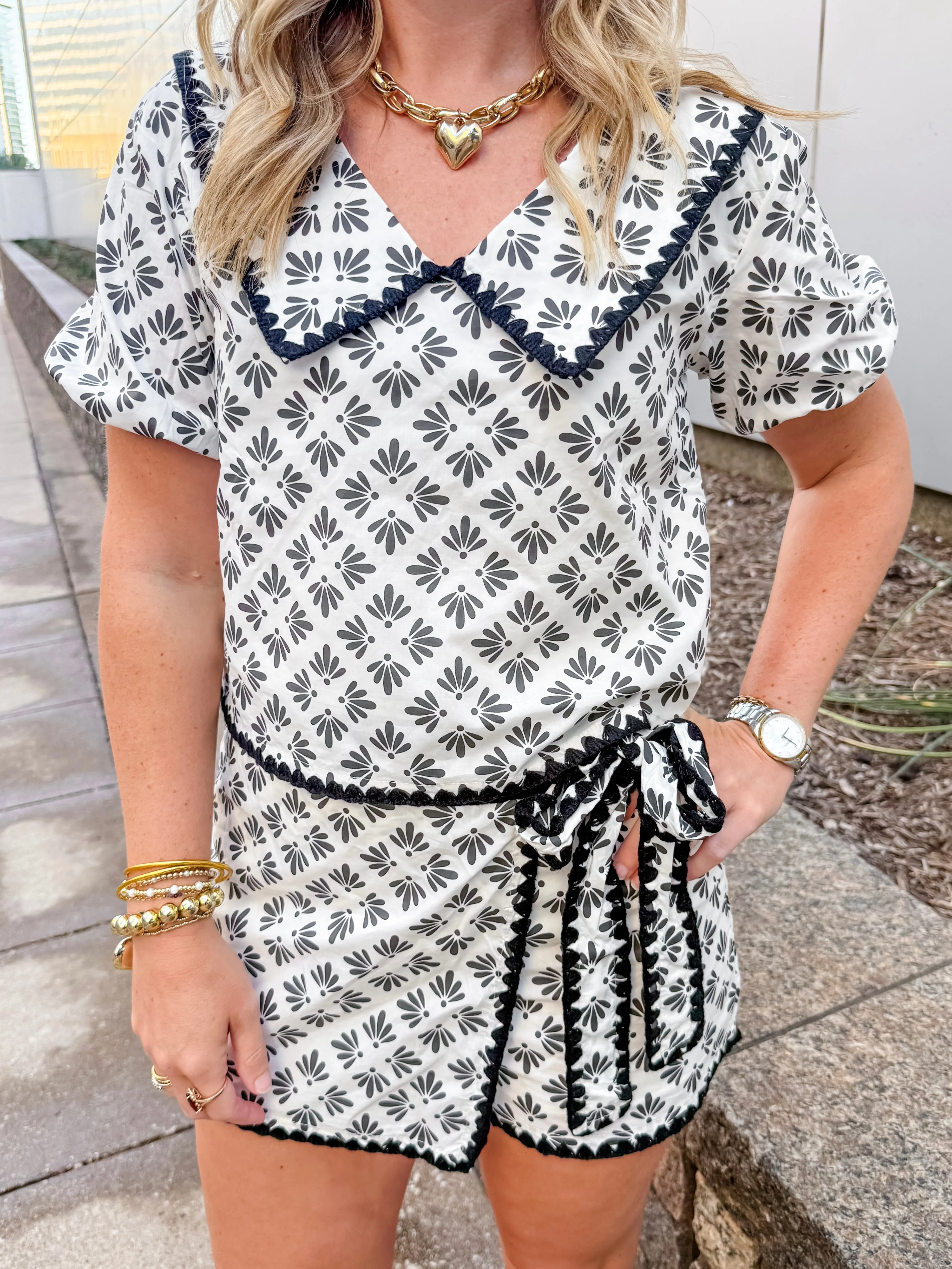 Orchard Edit Collared Blouse sold by Mimosa