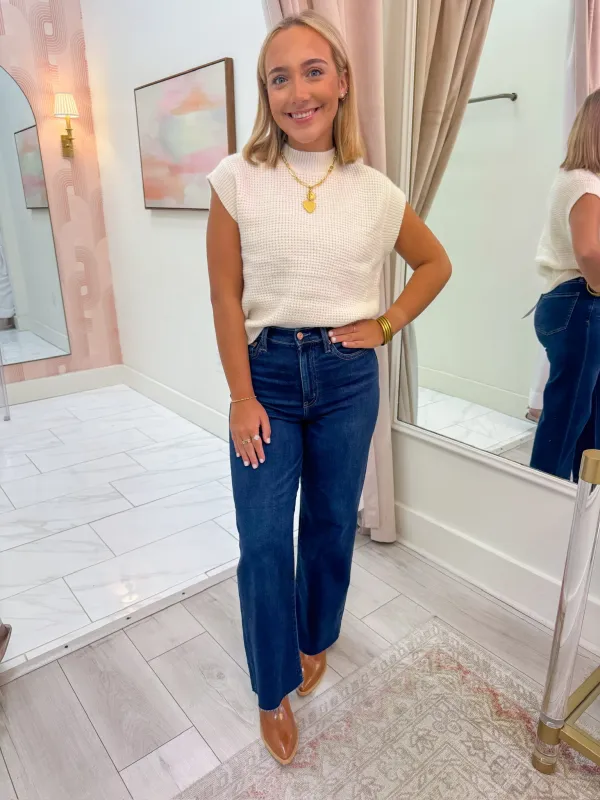 Chill Beats Sleeveless Sweater sold by Mimosa