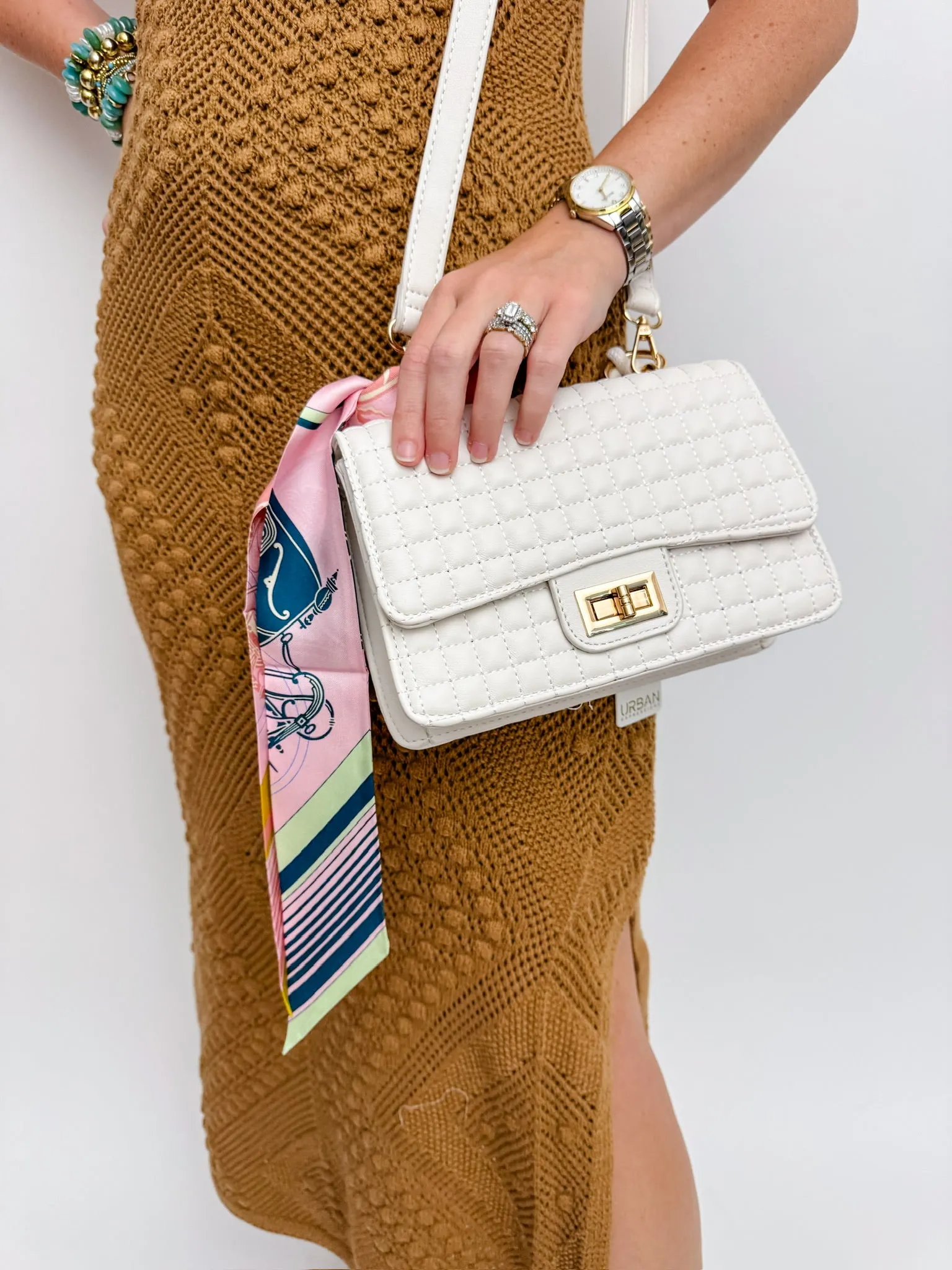 Wandering Intricate Knit Midi Dress sold by Mimosa product image thumbnail 3