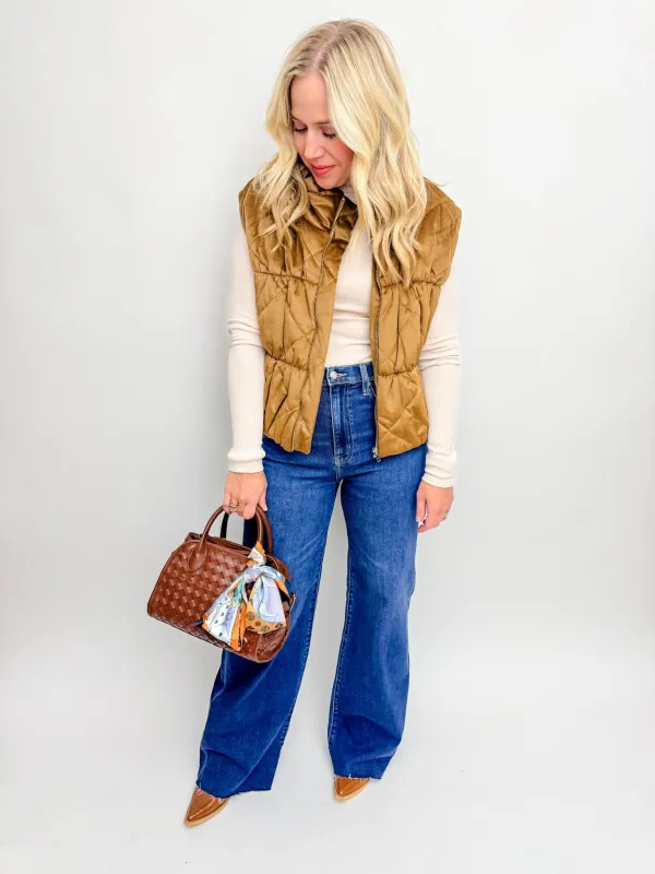 Cosmic Quilted Vest sold by Mimosa