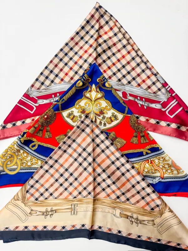 Silky Square Scarf sold by Mimosa