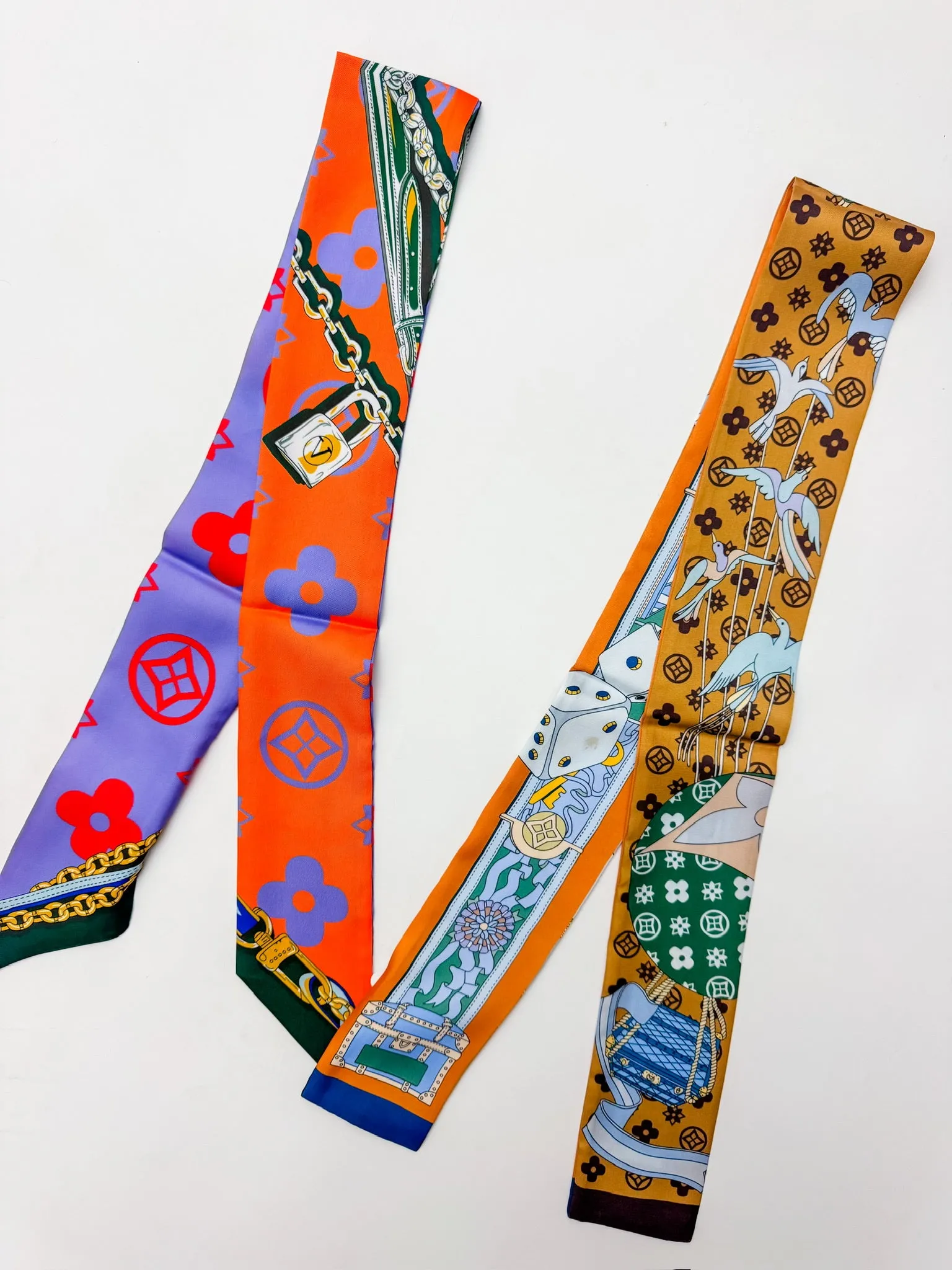 Large Ribbon Scarf sold by Mimosa