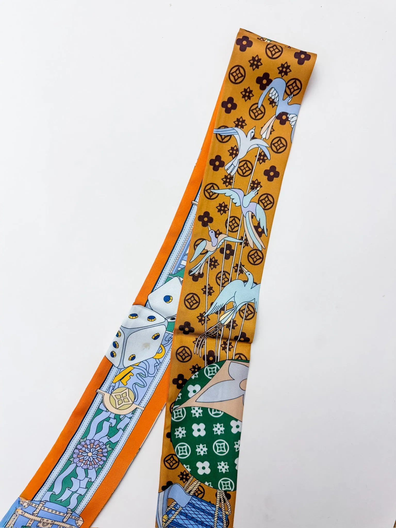 Large Ribbon Scarf sold by Mimosa product image thumbnail 3