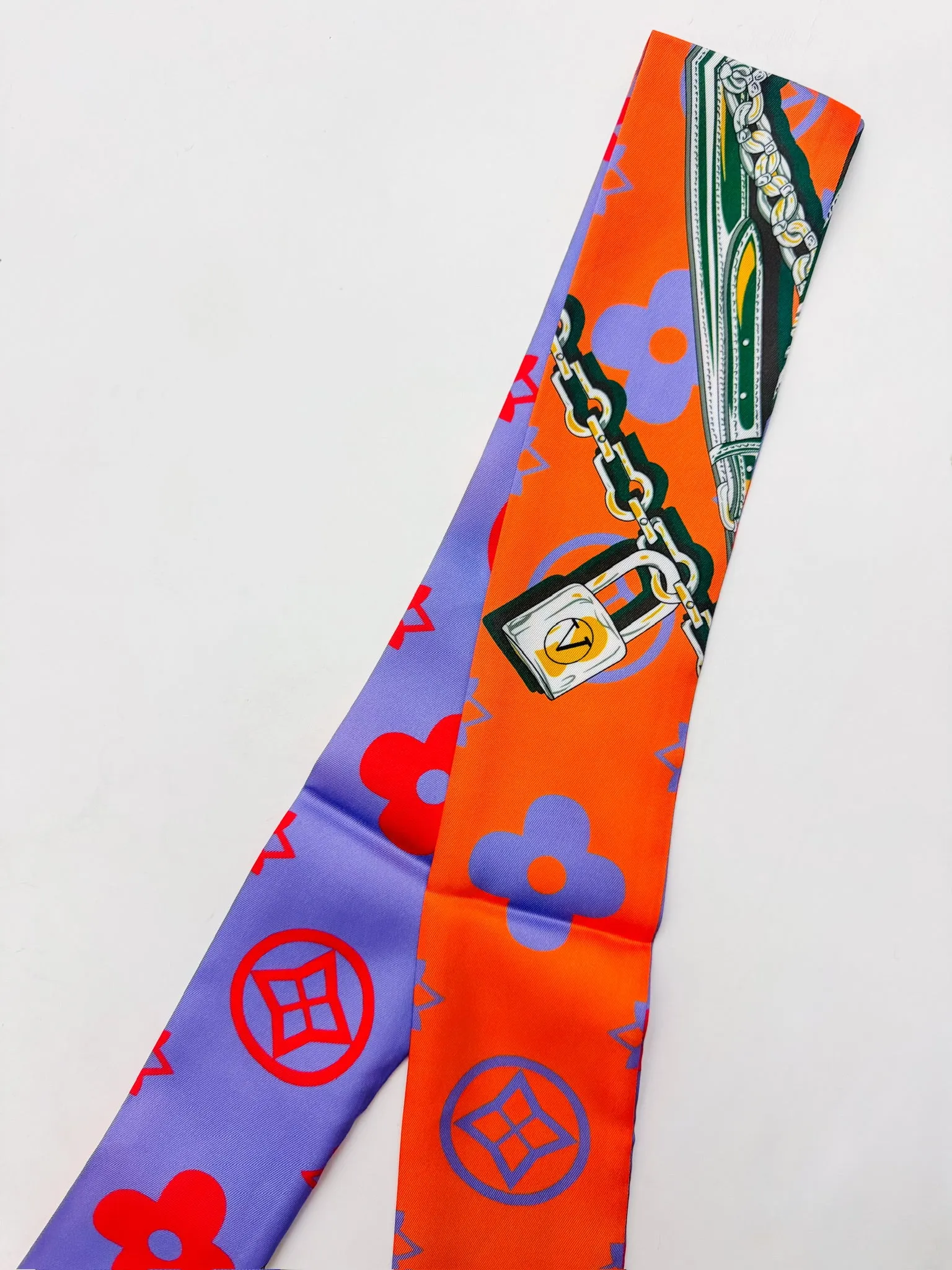 Large Ribbon Scarf sold by Mimosa product image thumbnail 2