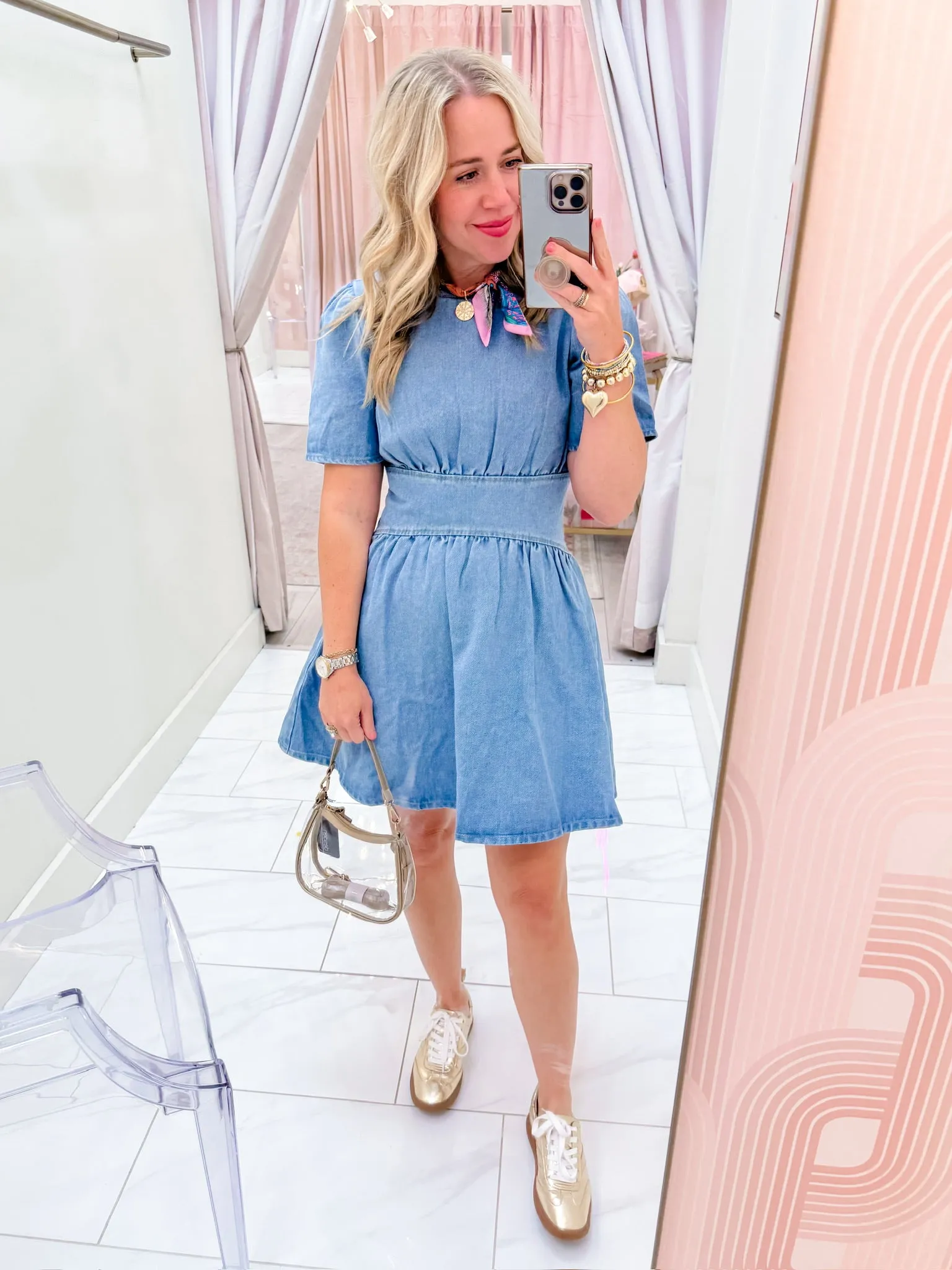 Daisy Denim Dress sold by Mimosa product image thumbnail 3