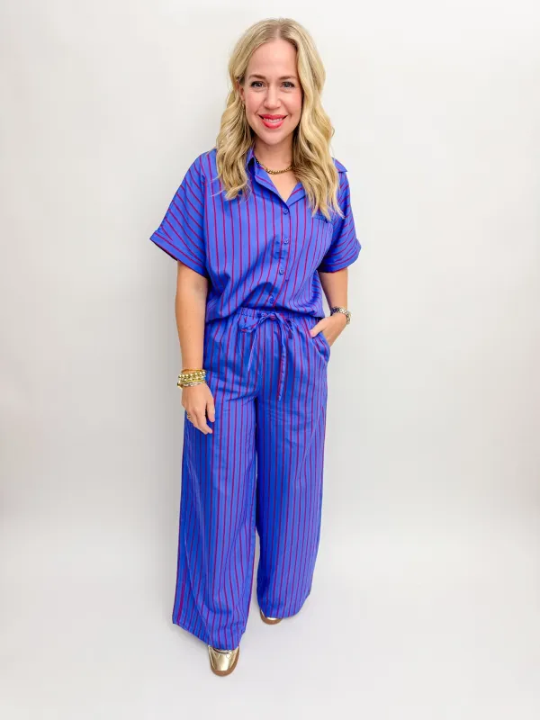 Edeline Stripe Trouser sold by Mimosa