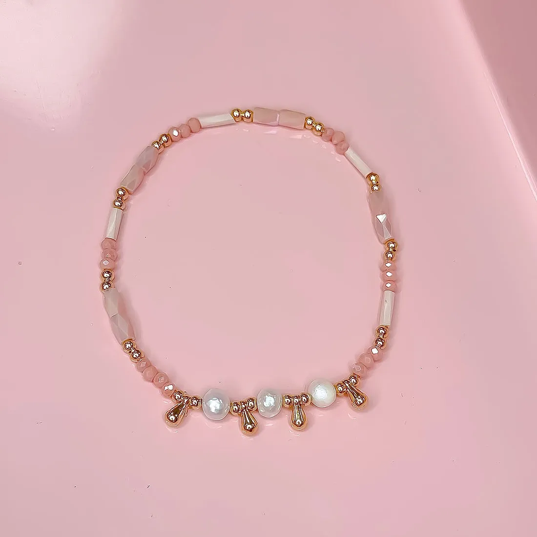 Princess Pearls Beads Bracelet sold by Mimosa