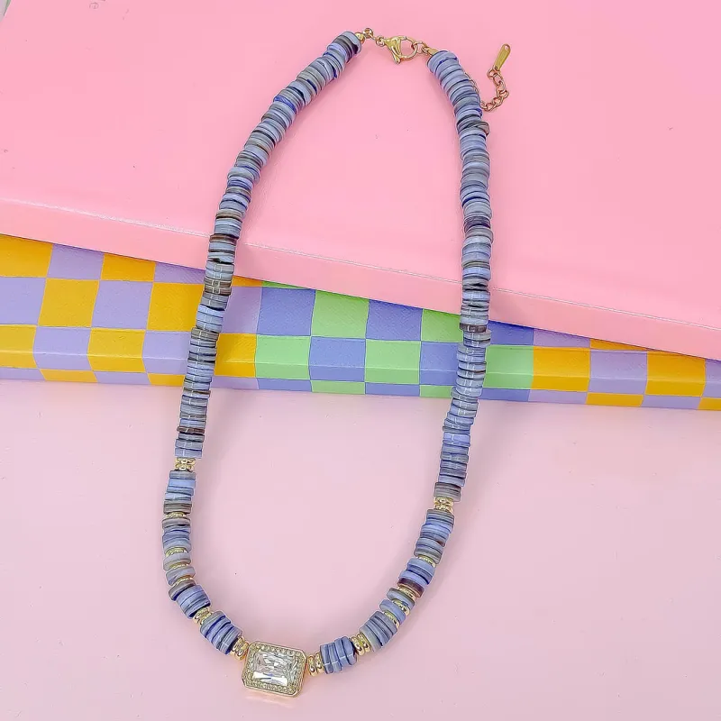 Dream Pop Gemstone Necklace sold by Mimosa