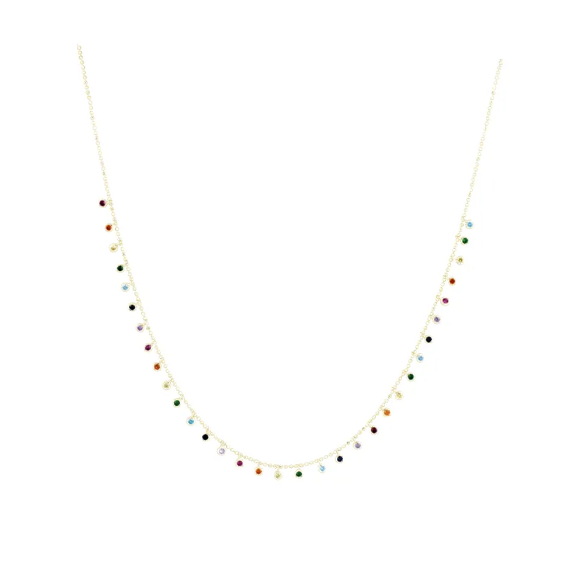 SJD Valerie Rainbow Necklace sold by Mimosa