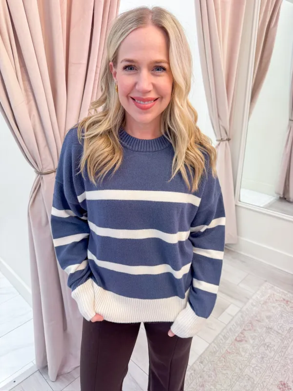 ZS Jordane Striped Sweater sold by Mimosa