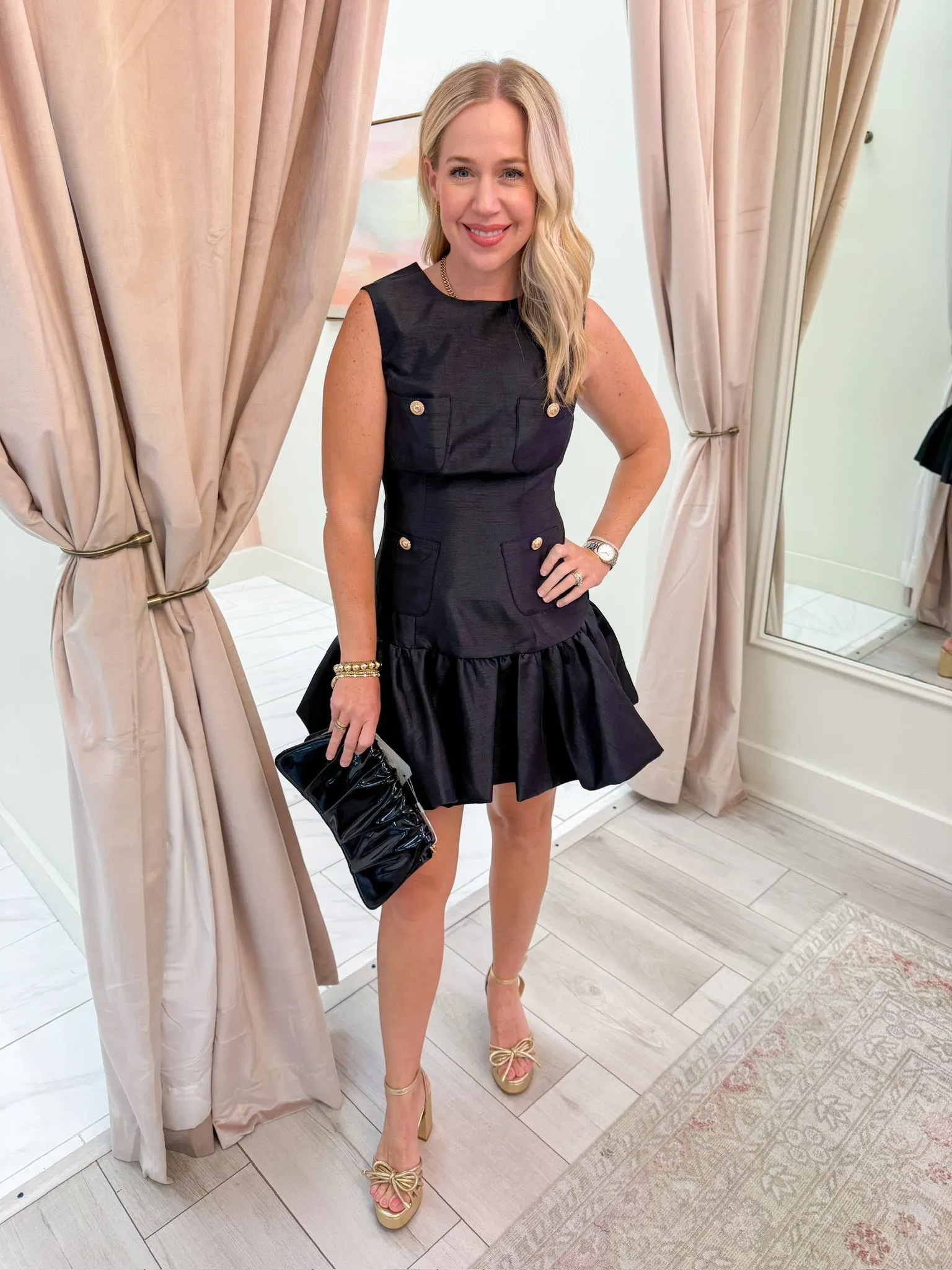 Claudette Bubble Mini Dress sold by Mimosa