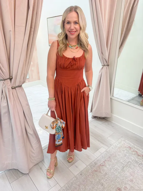 Rumi Midi Dress sold by Mimosa