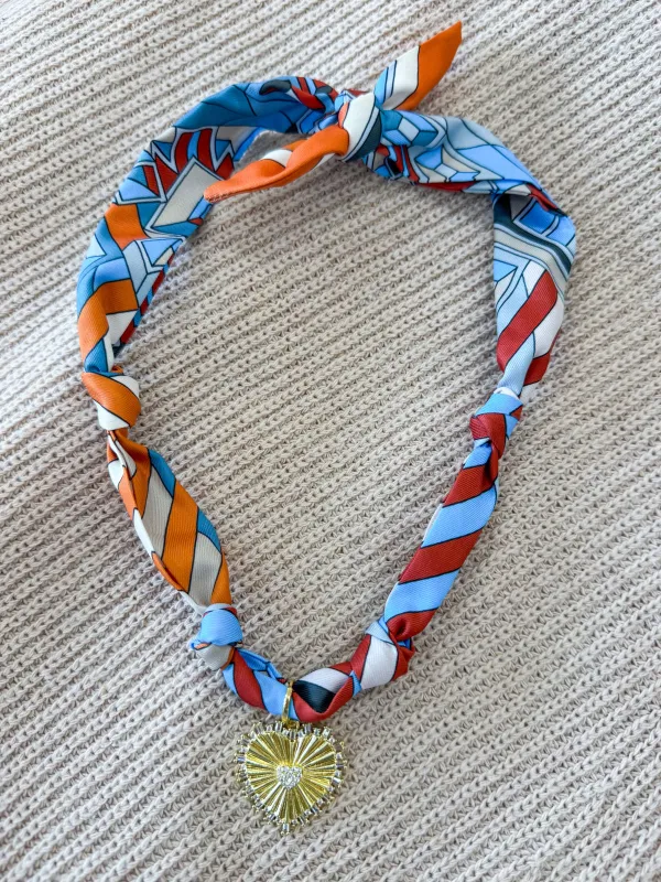 New Knotted Scarf Necklace sold by Mimosa