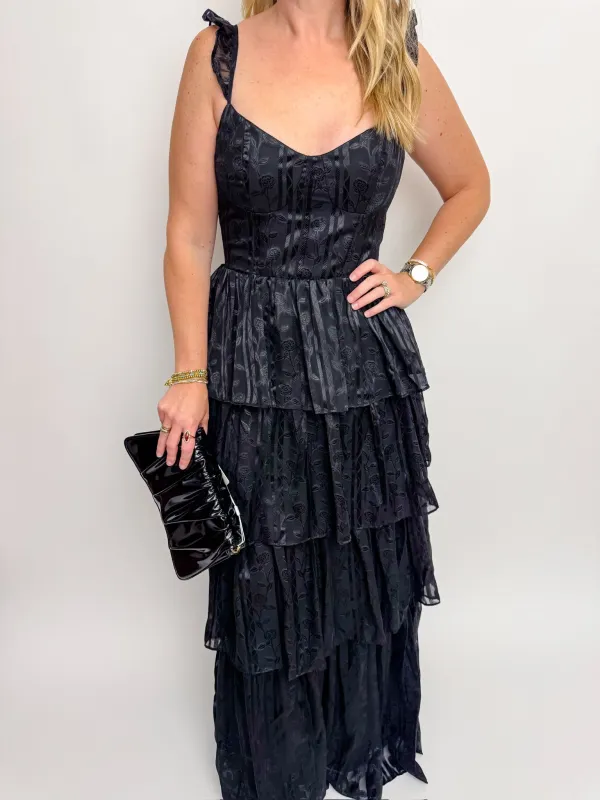 Magnolia Tiered Maxi Dress sold by Mimosa