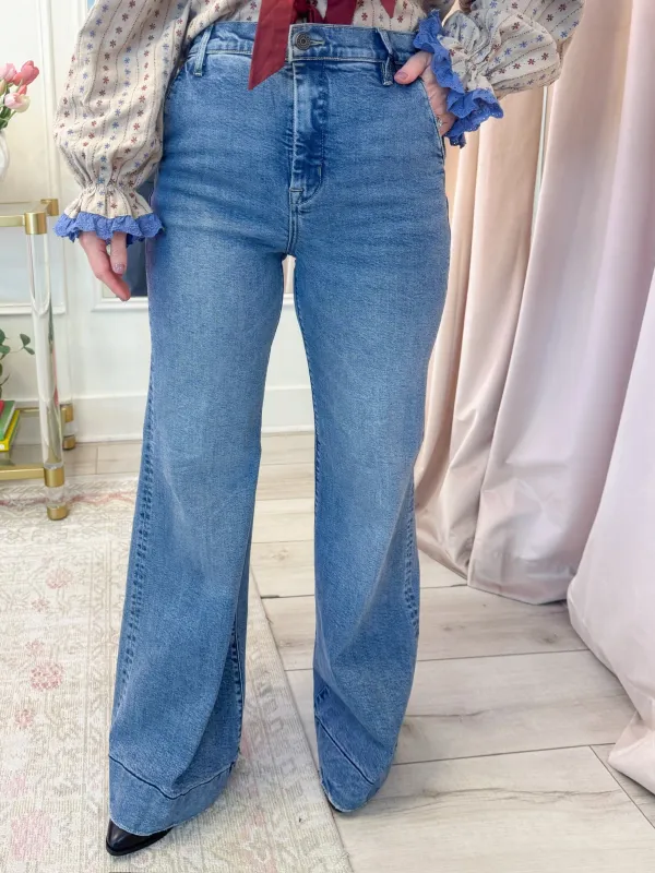 Happi High Rise Comfort Flare sold by Mimosa