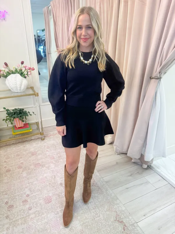 Rosina Sweater Skirt sold by Mimosa