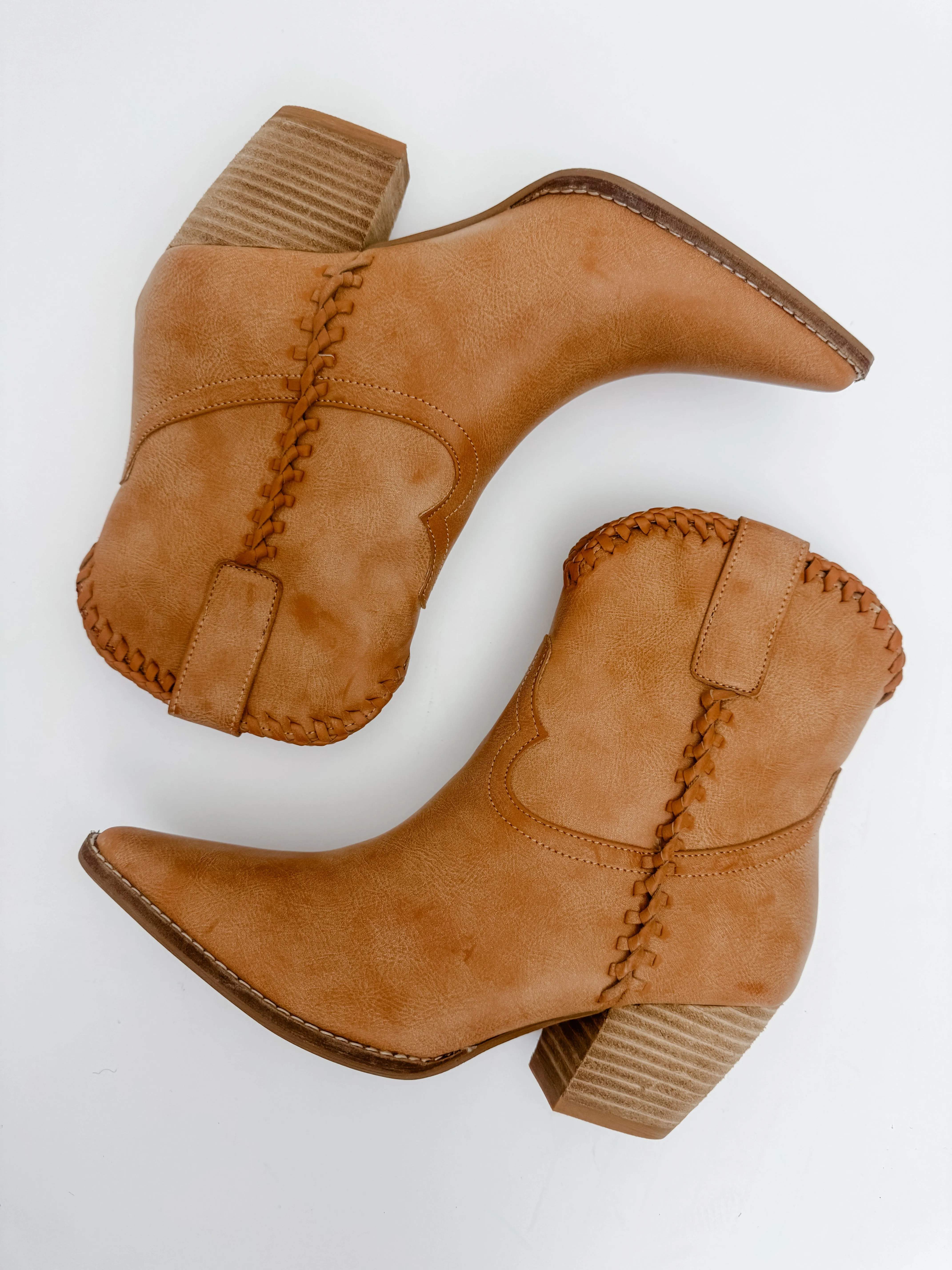 Ari Braided Ankle Boot sold by Mimosa