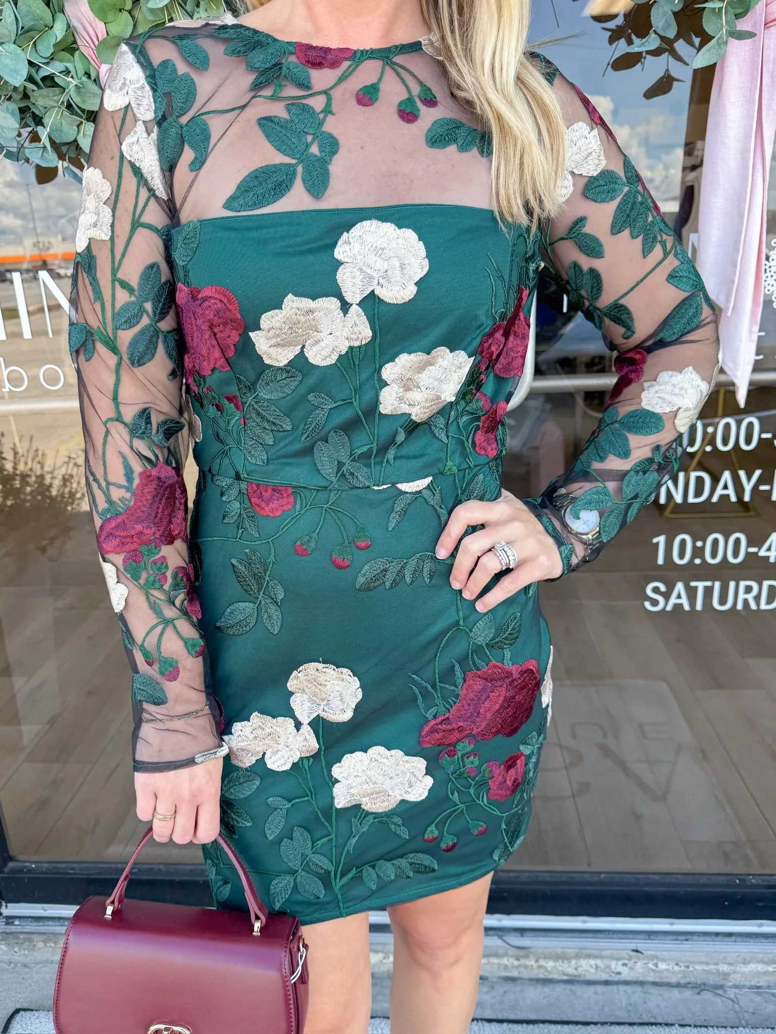 Noia Embroidered Mini Dress sold by Mimosa product image thumbnail 3