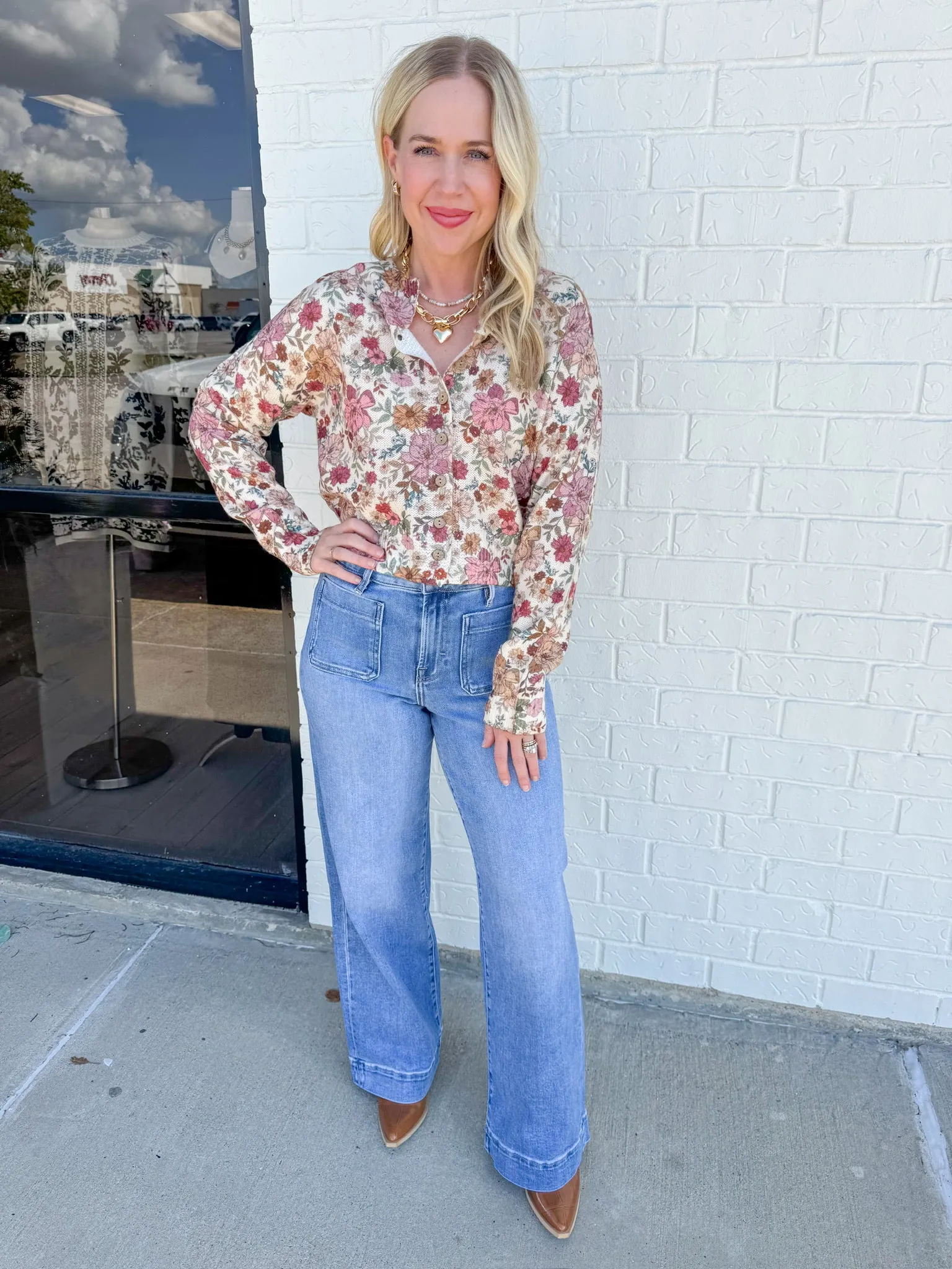 Weaving Wildflower Cardigan Top sold by Mimosa product image thumbnail 2