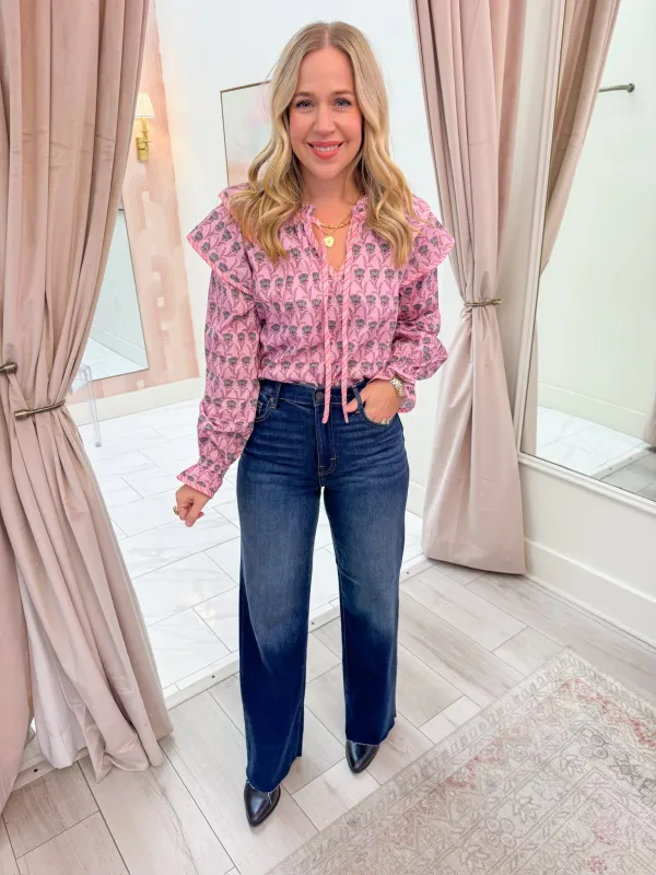 Wildflower Breeze Blouse sold by Mimosa