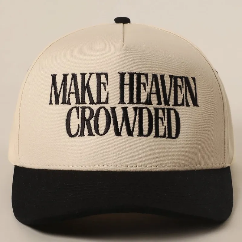 Make Heaven Crowded Trucker Hat sold by Mimosa