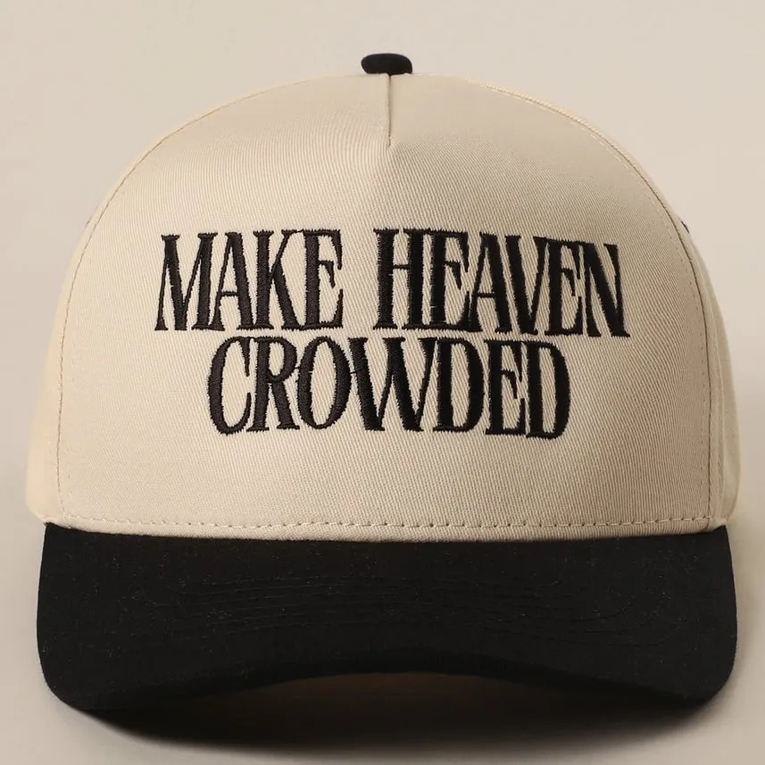 Make Heaven Crowded Trucker Hat sold by Mimosa